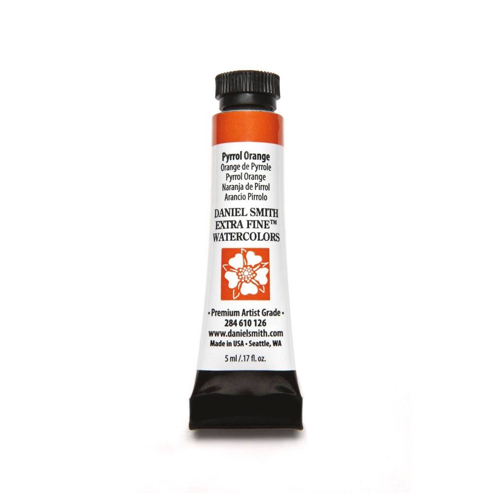 Farba akwarelowa Extra Fine - Daniel Smith - Pyrrol Orange, 5 ml
