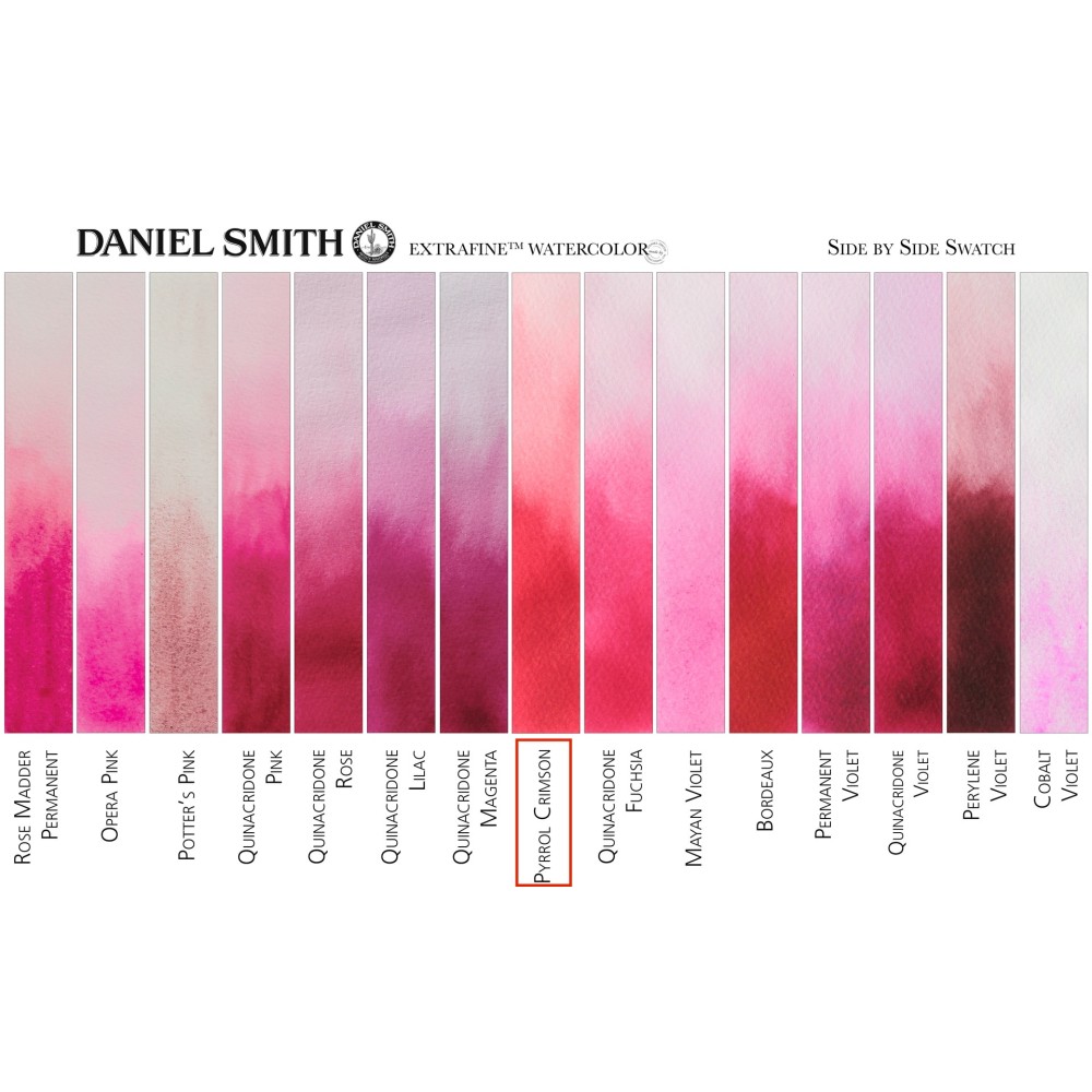Extra Fine Watercolor paint - Daniel Smith - Pyrrol Crimson, 5 ml