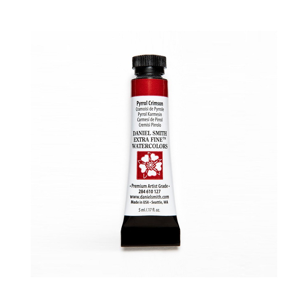 Farba akwarelowa Extra Fine - Daniel Smith - Pyrrol Crimson, 5 ml