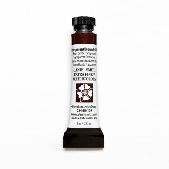 Extra Fine Watercolor paint - Daniel Smith - Transparent Brown Oxide, 5 ml