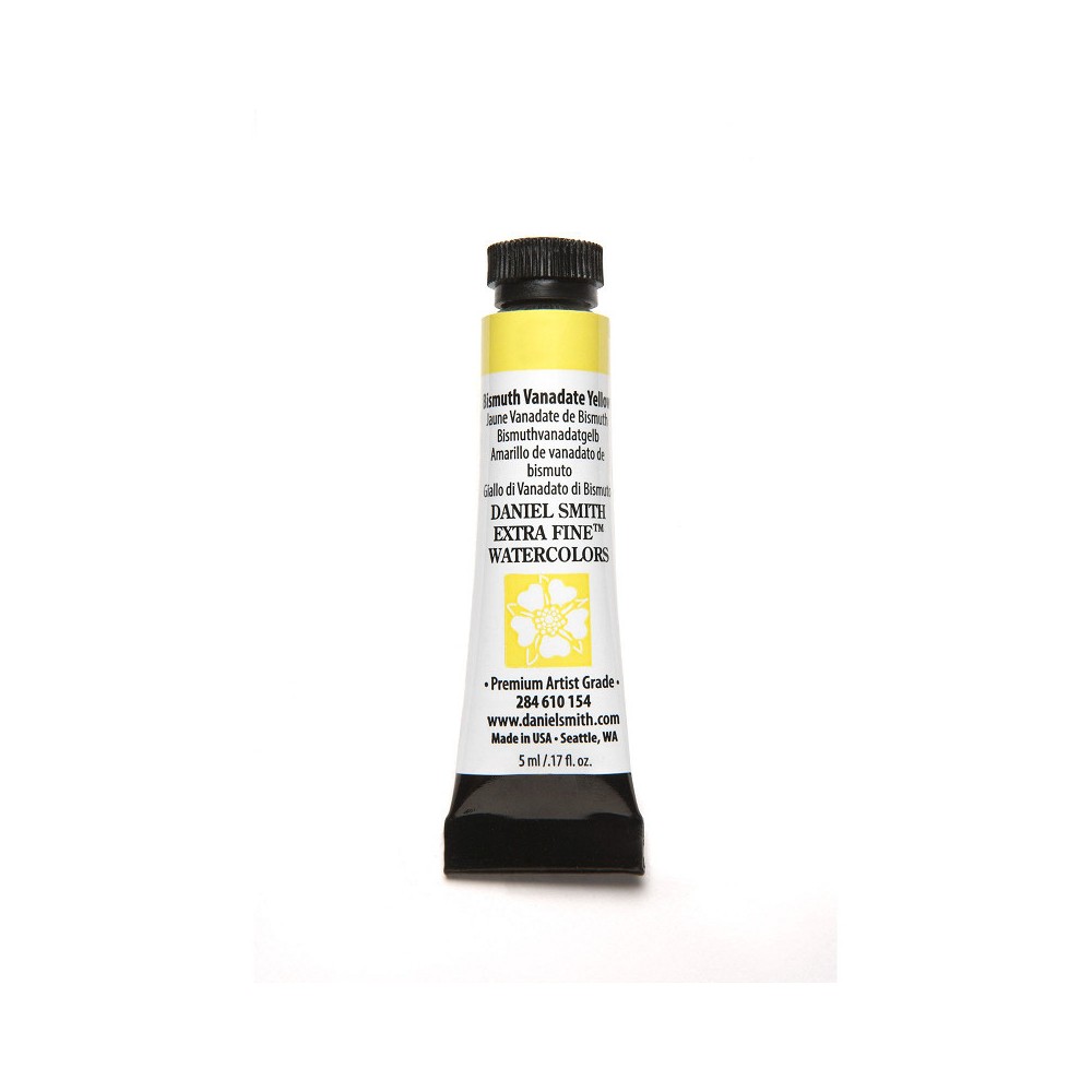 Farba akwarelowa Extra Fine - Daniel Smith - Bismuth Vanadate Yellow, 5 ml