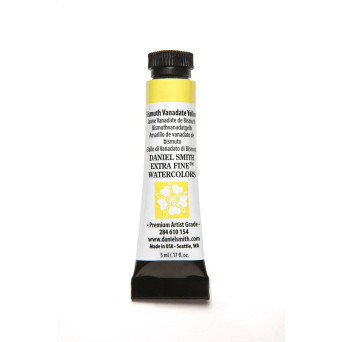Extra Fine Watercolor paint - Daniel Smith - Bismuth Vanadate Yellow, 5 ml
