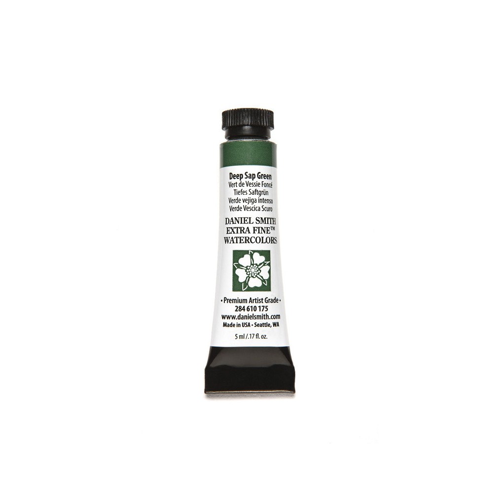 Extra Fine Watercolor paint - Daniel Smith - Deep Sap Green, 5 ml