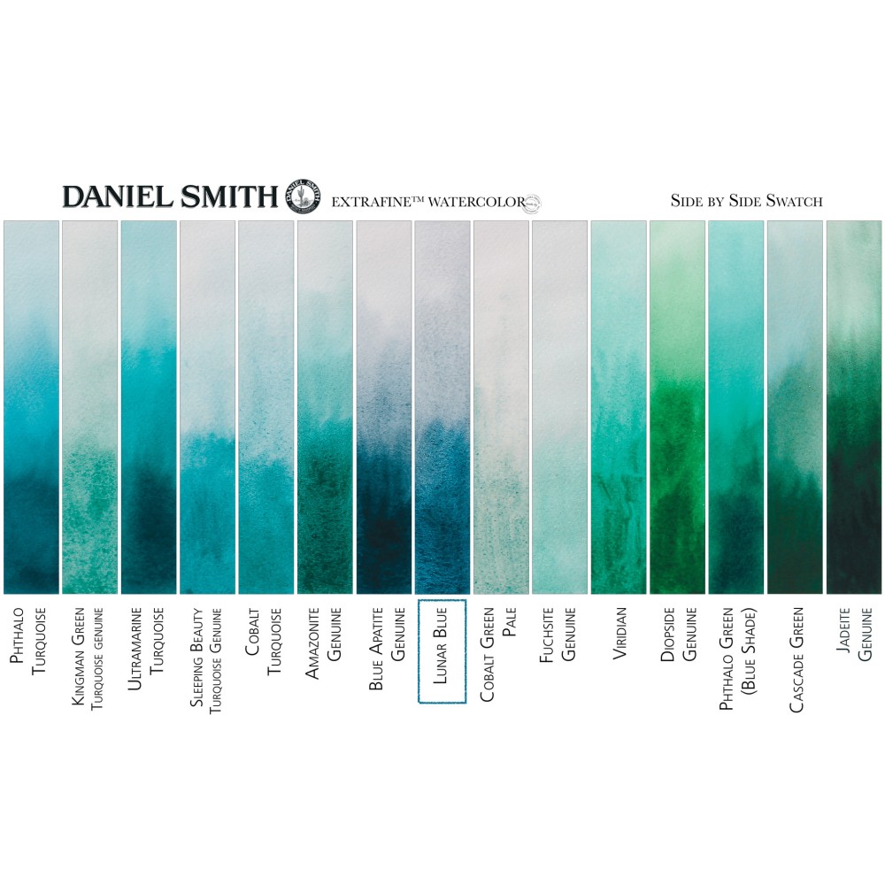 Extra Fine Watercolor paint - Daniel Smith - Lunar Blue, 5 ml