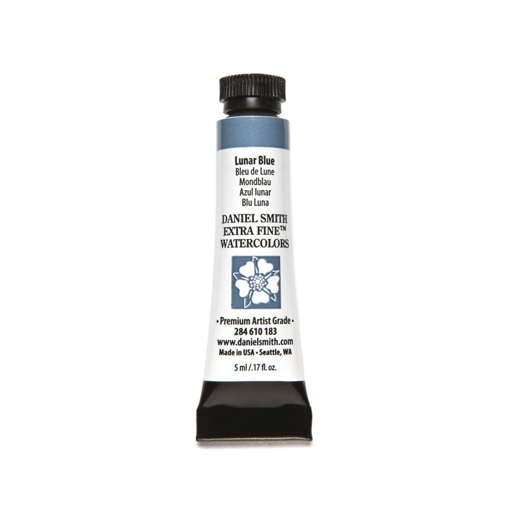 Extra Fine Watercolor paint - Daniel Smith - Lunar Blue, 5 ml