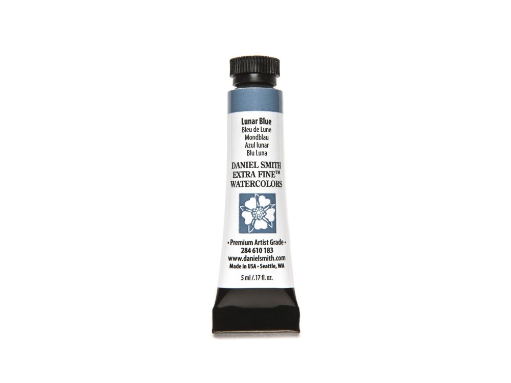 Extra Fine Watercolor paint - Daniel Smith - Lunar Blue, 5 ml