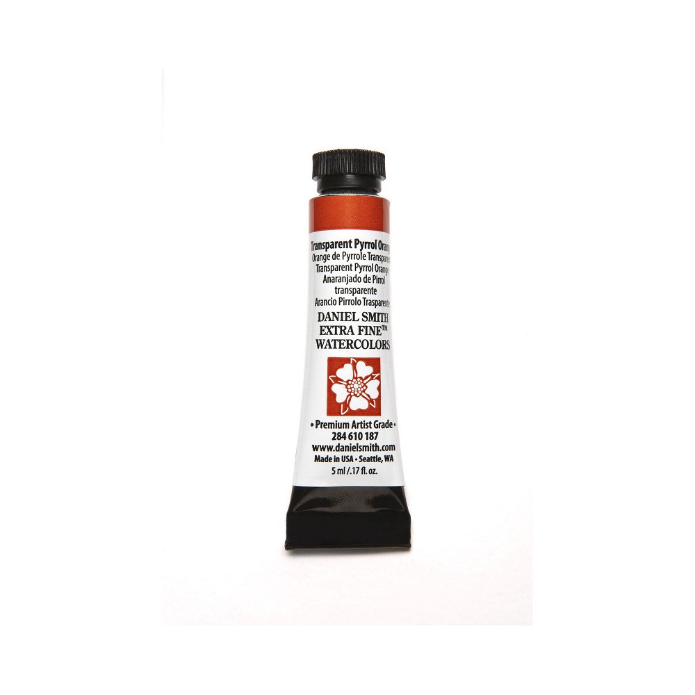Farba akwarelowa Extra Fine - Daniel Smith - Transparent Pyrrol Orange, 5 ml