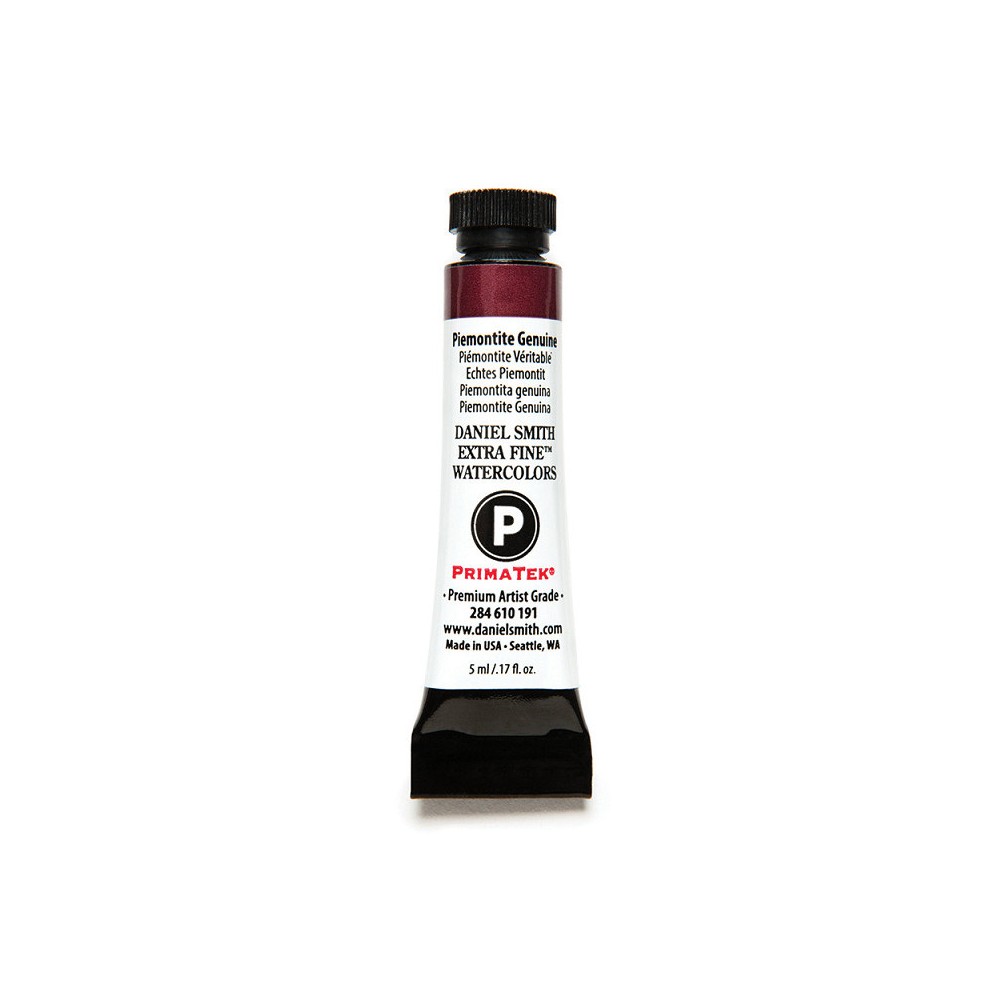 Extra Fine PrimaTek Watercolor paint - Daniel Smith - Piemontite Genuine, 5 ml