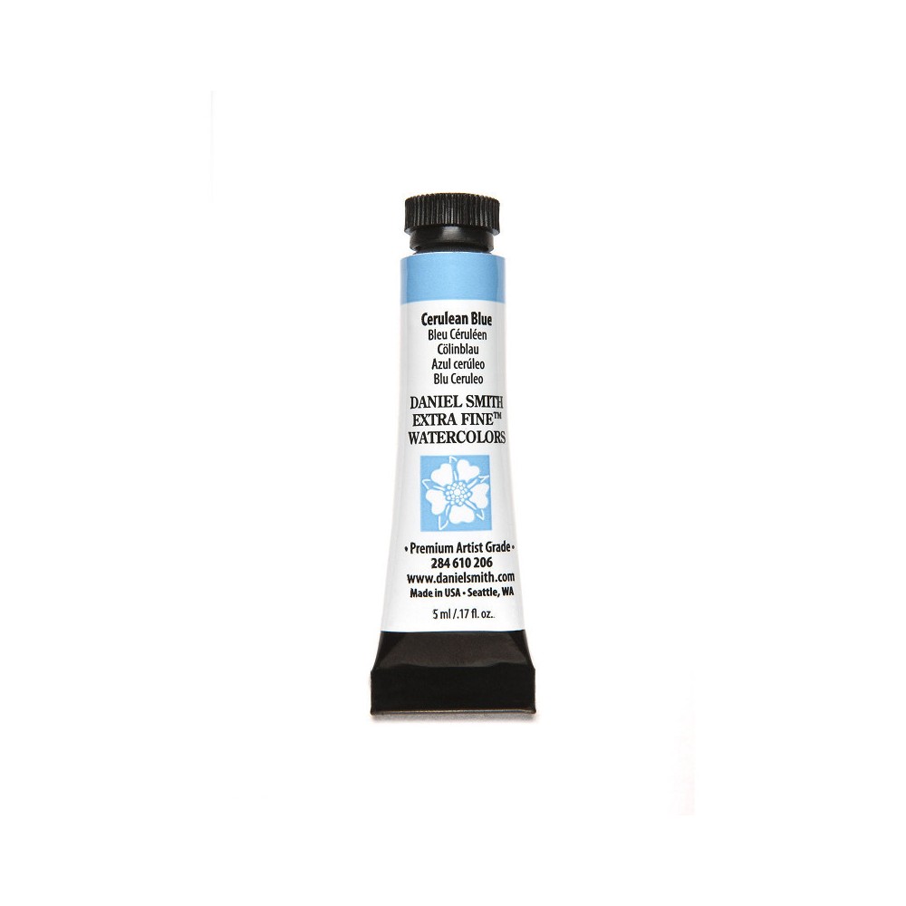 Farba akwarelowa Extra Fine - Daniel Smith - Cerulean Blue, 5 ml
