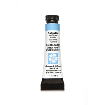 Extra Fine Watercolor paint - Daniel Smith - Cerulean Blue, 5 ml