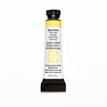 Extra Fine Watercolor paint - Daniel Smith - Mayan Yellow, 5 ml