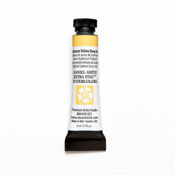 Extra Fine Watercolor paint - Daniel Smith - Cadmium Yellow Deep Hue, 5 ml