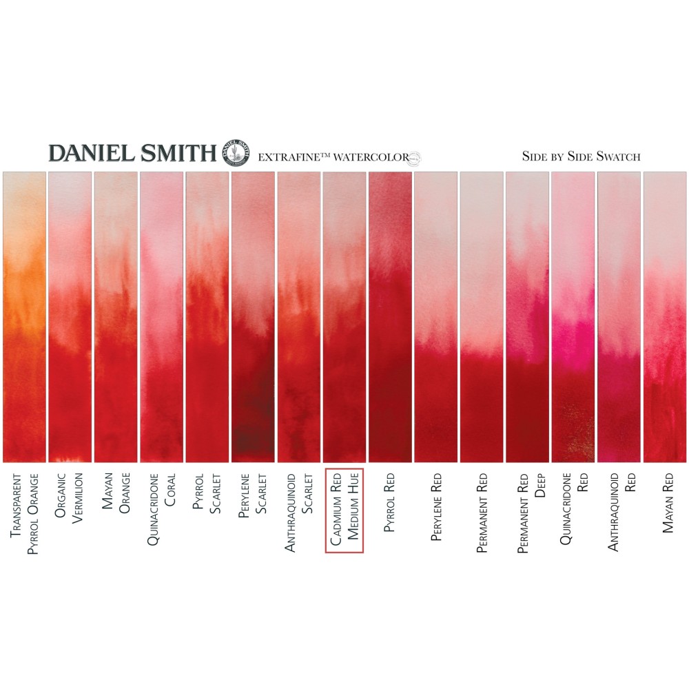 Extra Fine Watercolor paint - Daniel Smith - Cadmium Red Medium Hue, 5 ml
