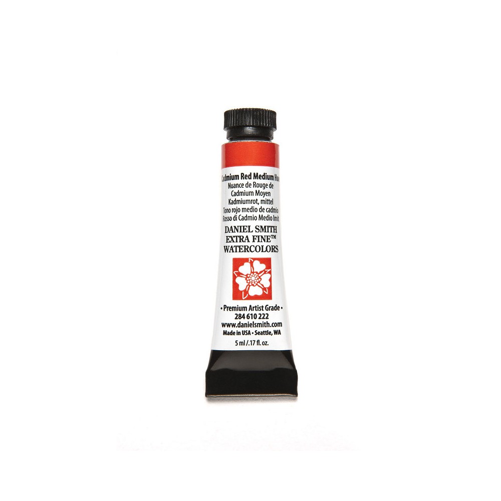 Extra Fine Watercolor paint - Daniel Smith - Cadmium Red Medium Hue, 5 ml