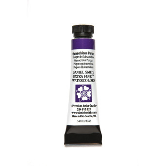 Extra Fine Watercolor paint - Daniel Smith - Quinacridone Purple, 5 ml