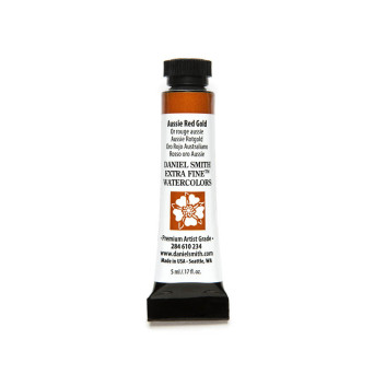 Extra Fine Watercolor paint - Daniel Smith - Aussie Red Gold, 5 ml