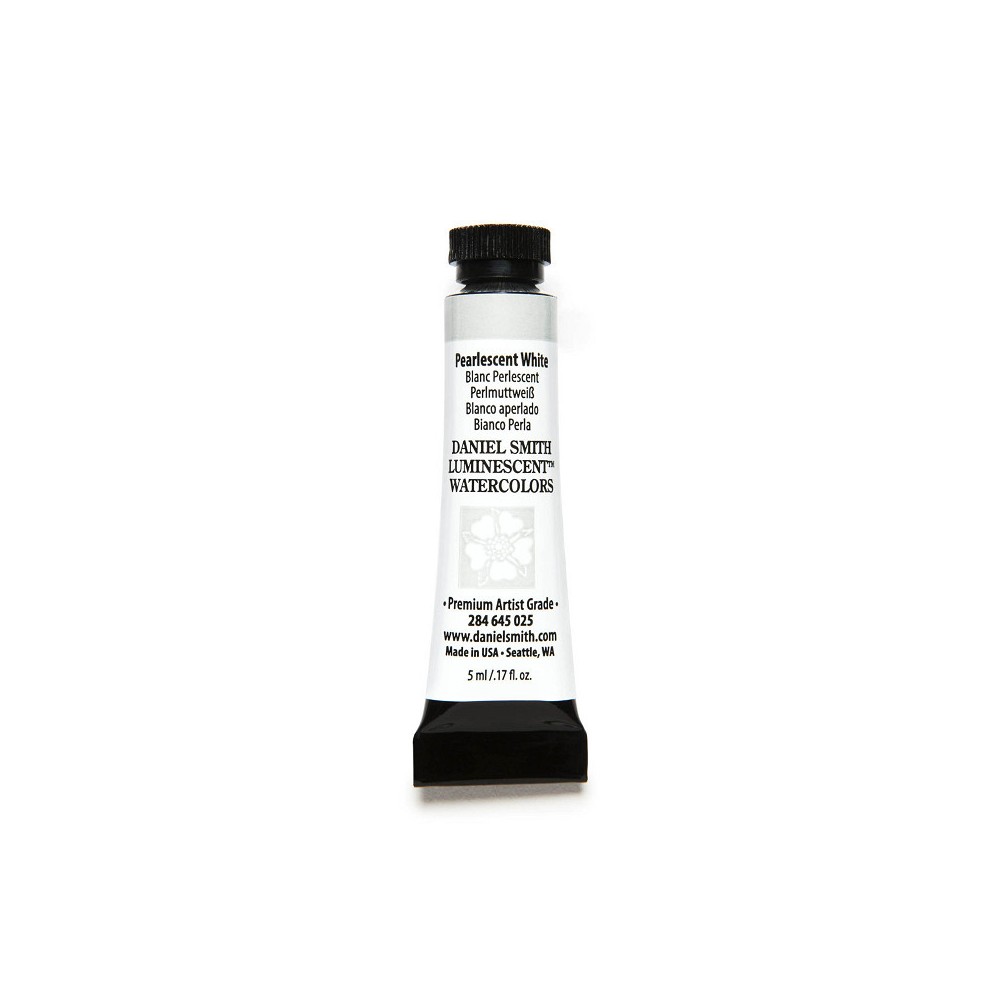 Extra Fine Luminescent Watercolor paint - Daniel Smith - Pearlescent White, 5 ml