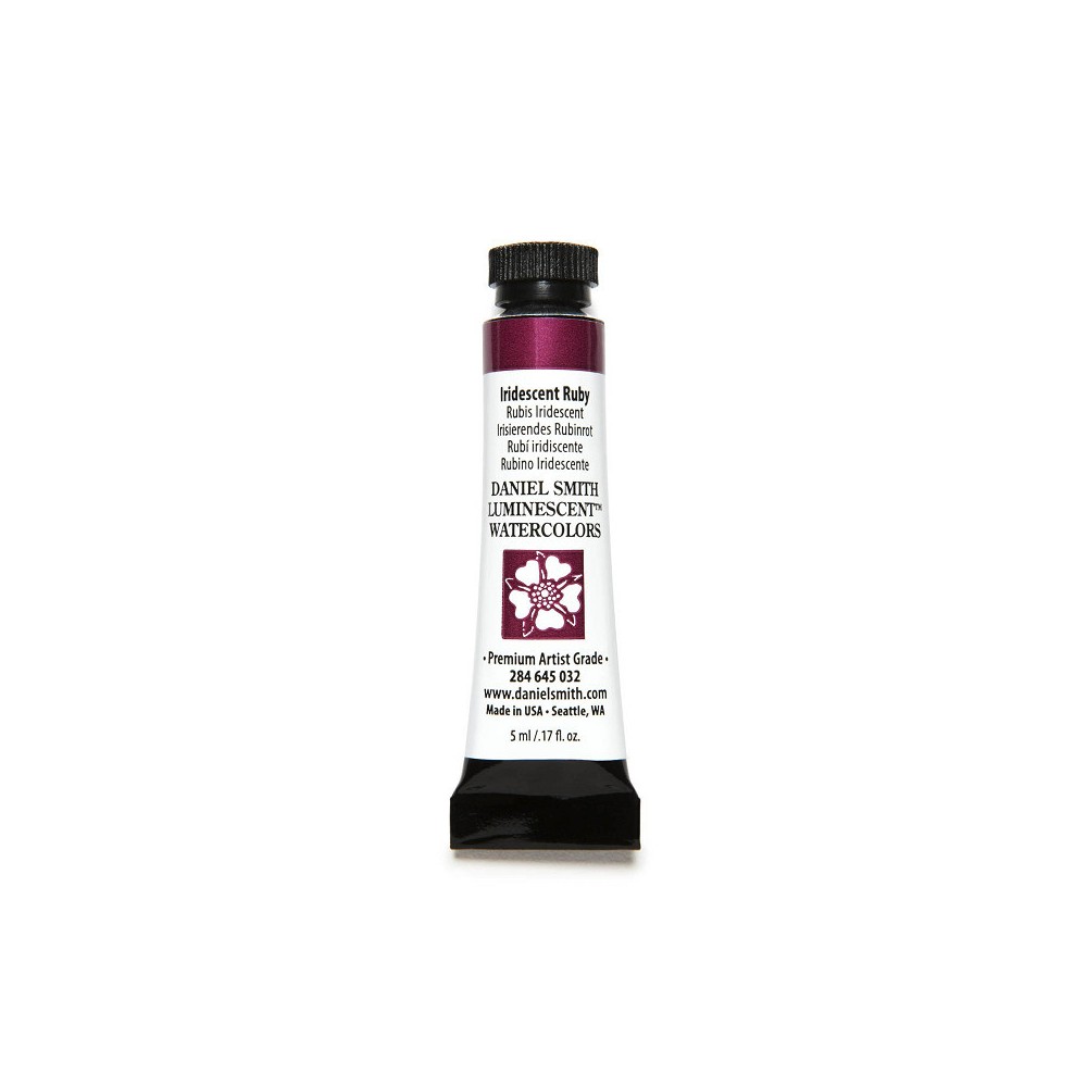 Farba akwarelowa Extra Fine Luminescent - Daniel Smith - Iridescent Ruby, 5 ml