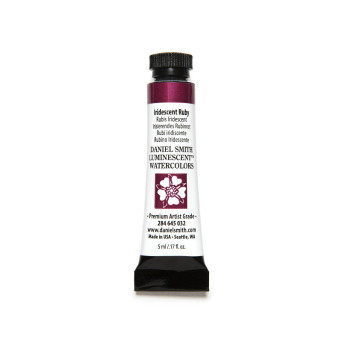 Farba akwarelowa Extra Fine Luminescent - Daniel Smith - Iridescent Ruby, 5 ml