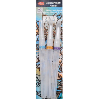 Waterbrush Tank Brush set - Viva Decor - 3 pcs.