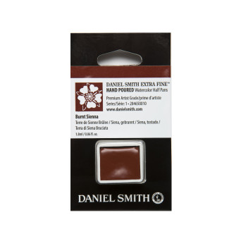 Farba akwarelowa Extra Fine w półkostce - Daniel Smith - Burnt Sienna