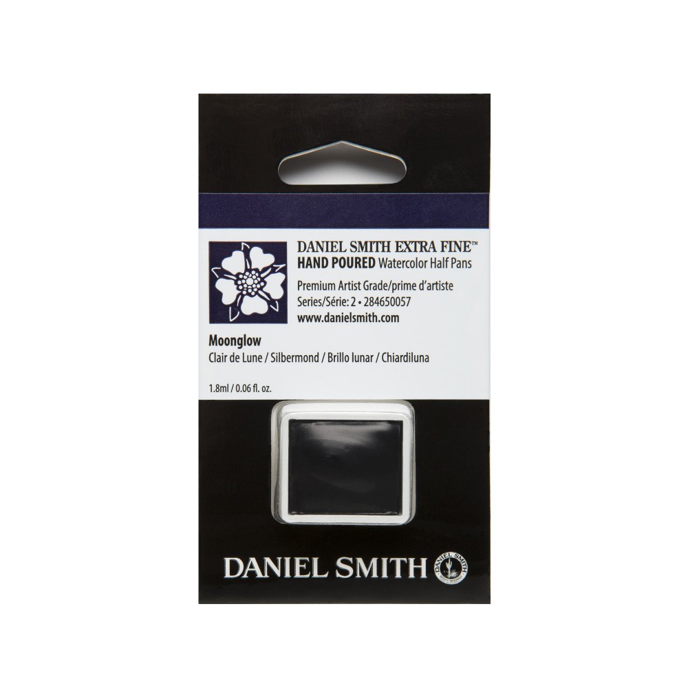 Extra Fine Watercolor paint half pan - Daniel Smith - Moonglow