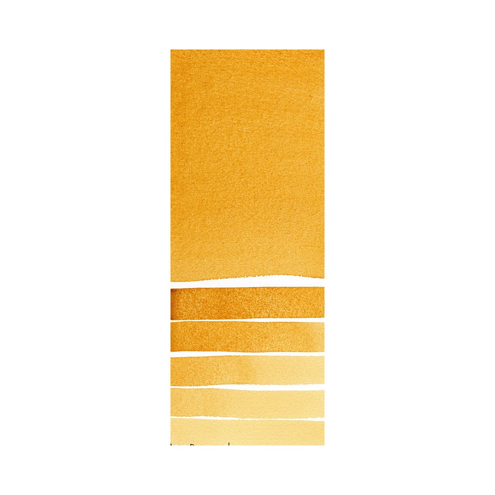 Extra Fine Watercolor paint half pan - Daniel Smith - Yellow Ochre