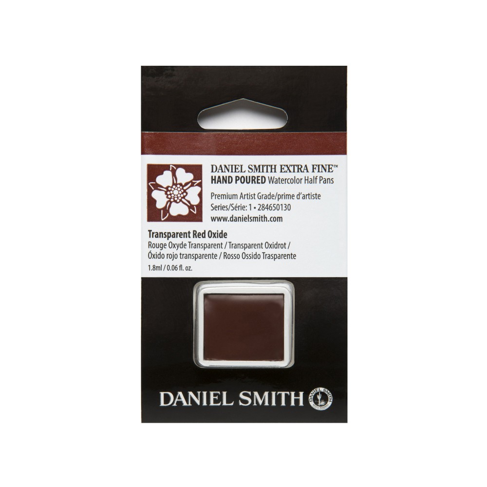 Farba akwarelowa Extra Fine w półkostce - Daniel Smith - Transparent Red Oxide