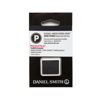 Extra Fine PrimaTek Watercolor paint half pan - Daniel Smith - Sodalite Genuine