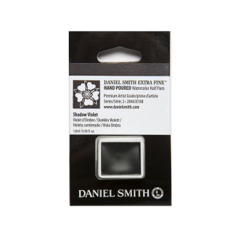 Extra Fine Watercolor paint half pan - Daniel Smith - Shadow Violet