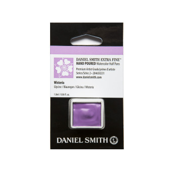 Extra Fine Watercolor paint half pan - Daniel Smith - Wisteria