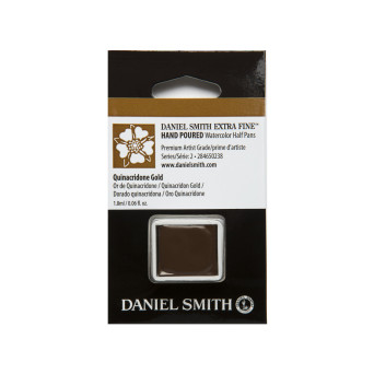 Farba akwarelowa Extra Fine w półkostce - Daniel Smith - Quinacridone Gold