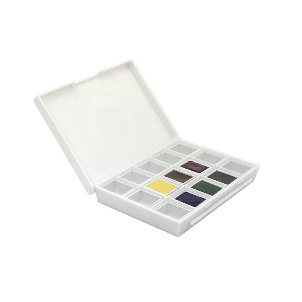 Set of Extra Fine Watercolor half pans paints - Daniel Smith - 6 pcs.