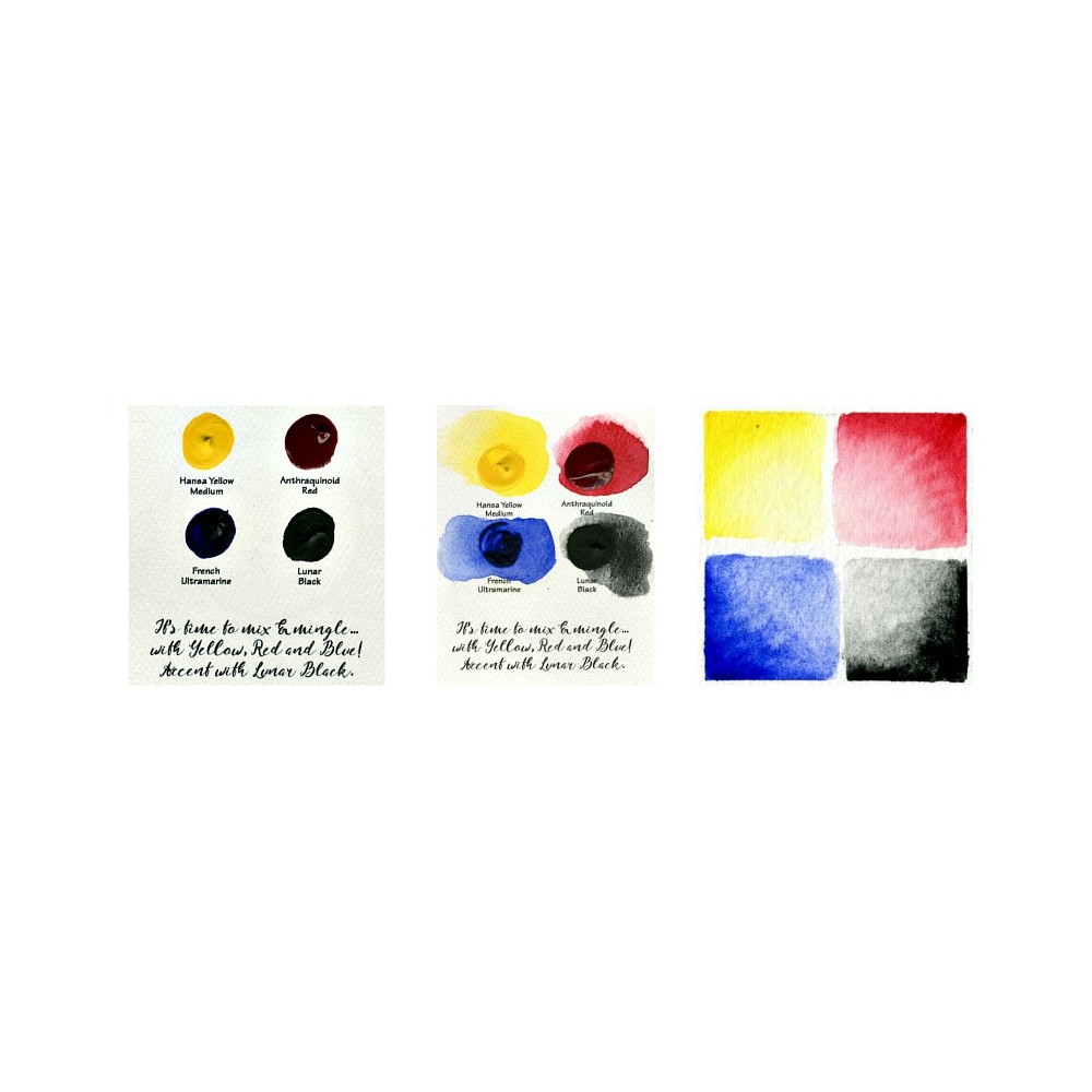 Extra Fine Watercolor paints Confetti Dot Card - Daniel Smith - 36 colors