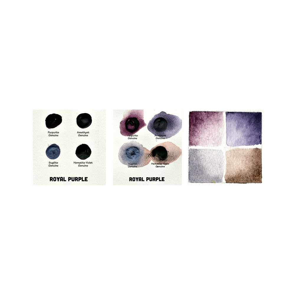 Extra Fine Watercolor paints Mineral Marvels Dot Card - Daniel Smith - 36 colors