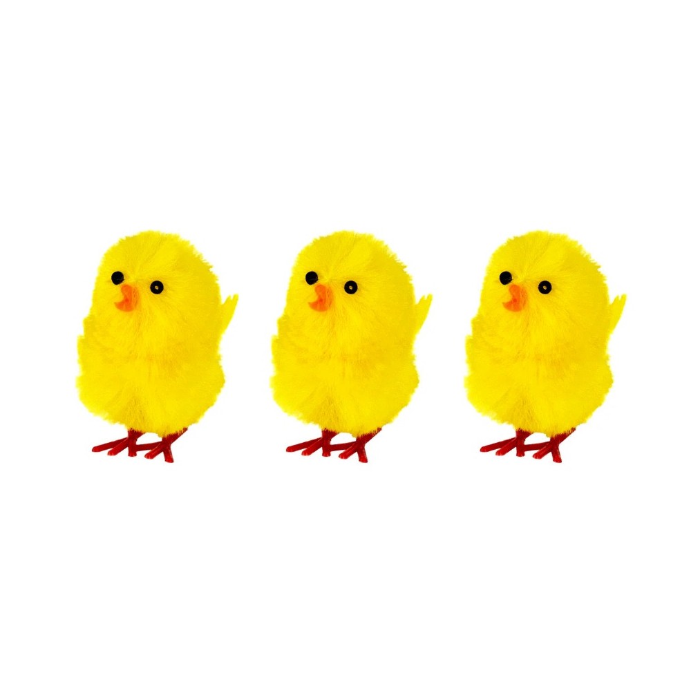 Easter chicks - 5 cm, 3 pcs.