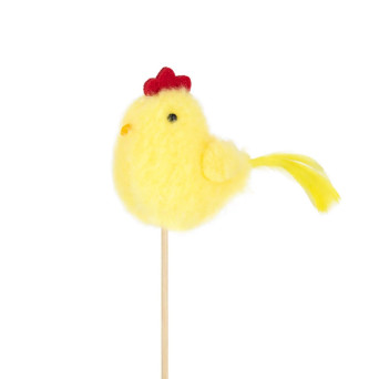 Kurczaczek wielkanocny na piku - 26,5 cm