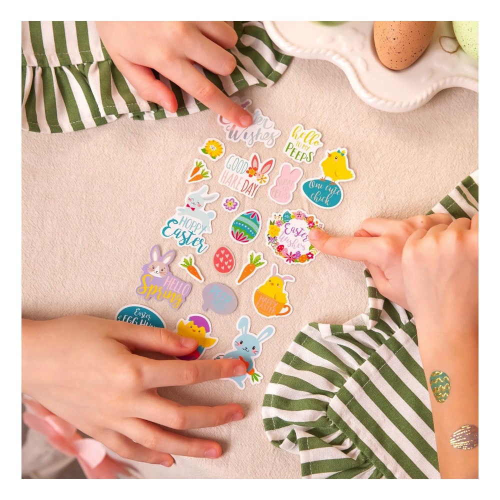 Easter stickers for kids - 20 pcs.