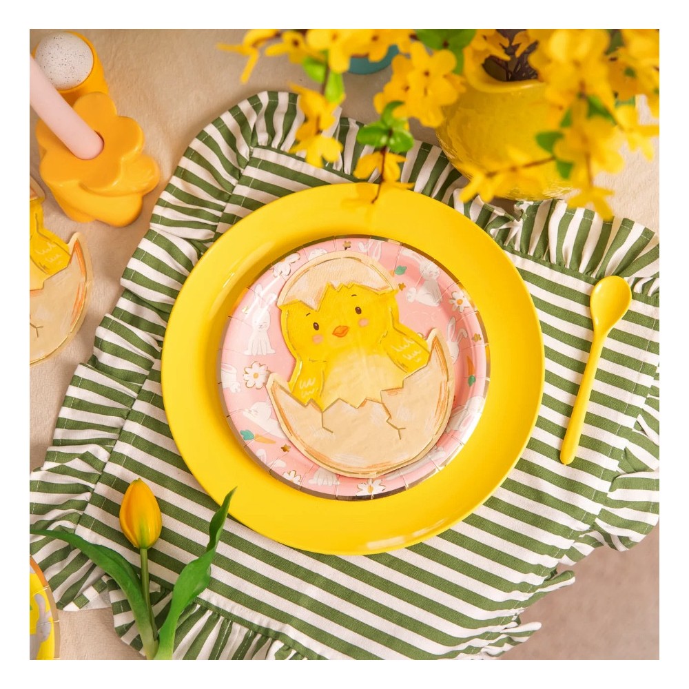 Easter napkins Chick in an egg shell - 10 pcs.