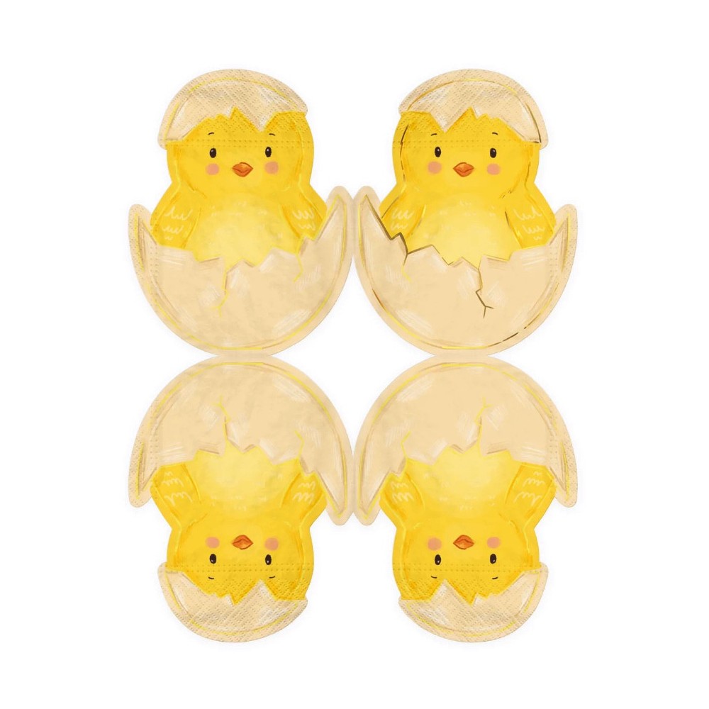 Easter napkins Chick in an egg shell - 10 pcs.