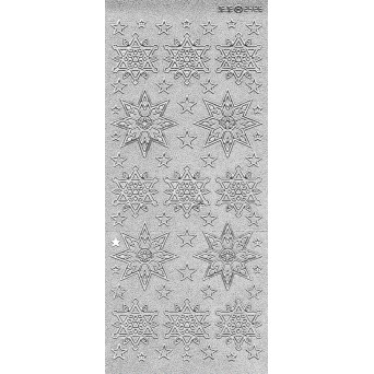 Pearl Sticker - Śnieżynki 2426