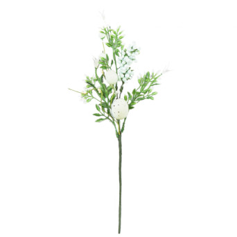 Easter branch with eggs - blue, 37 cm