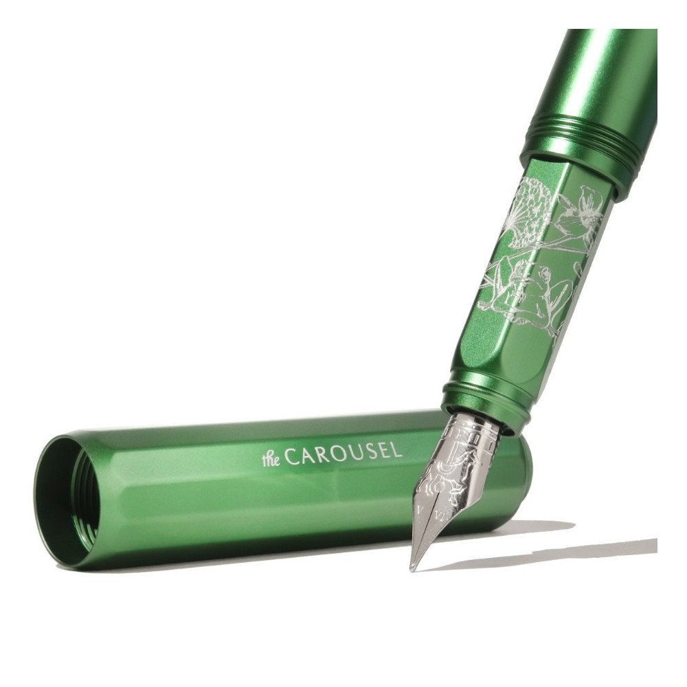 Aluminium Carousel Fountain Pen - Ferris Wheel Press - Book of Botany, M