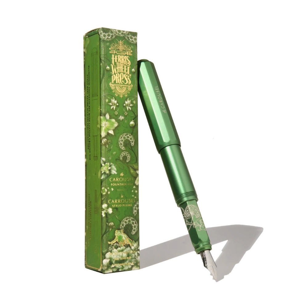 Aluminium Carousel Fountain Pen - Ferris Wheel Press - Book of Botany, M