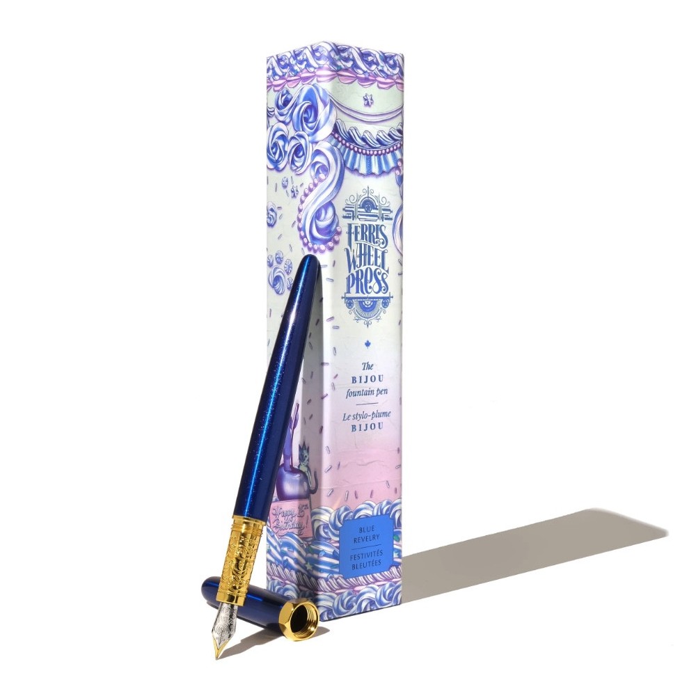 Bijou Limited Edition Fountain Pen - Ferris Wheel Press - Blue Revelry, M