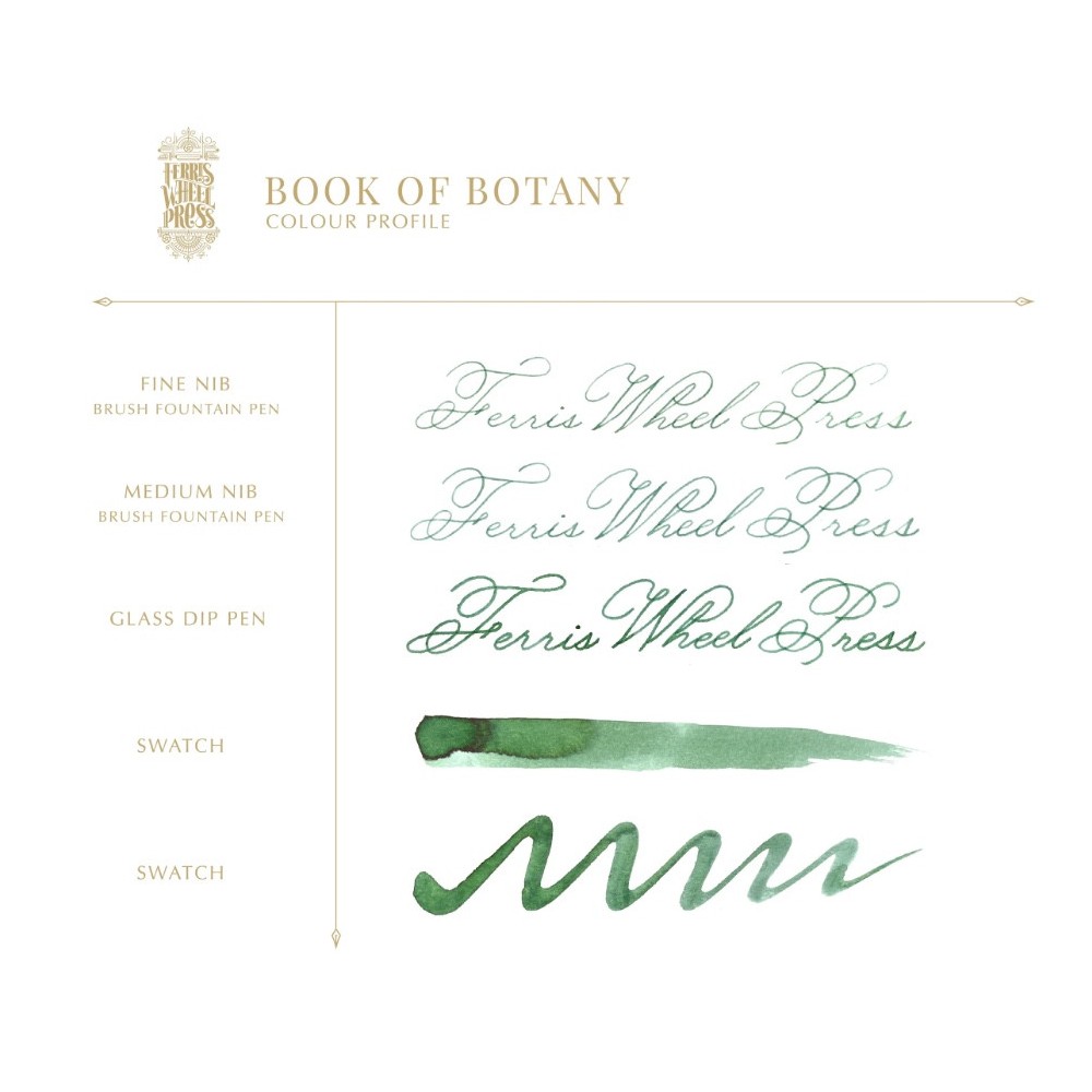 Atrament - Ferris Wheel Press - Book of Botany, 38 ml
