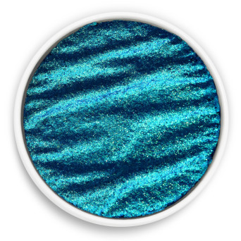 Farba akwarelowa, perłowa - Coliro Pearl Colors - Tropical Blue