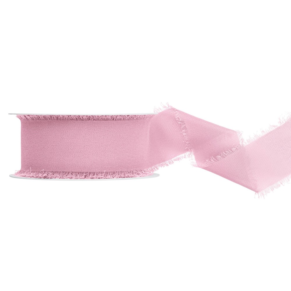 Chiffon ribbon - lilac, 4 cm x 10 m