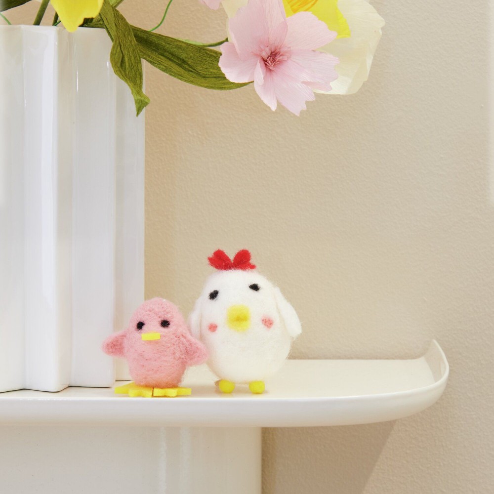 Pendant Chick - pink, 4,5 x 5,5 x 2,7 cm