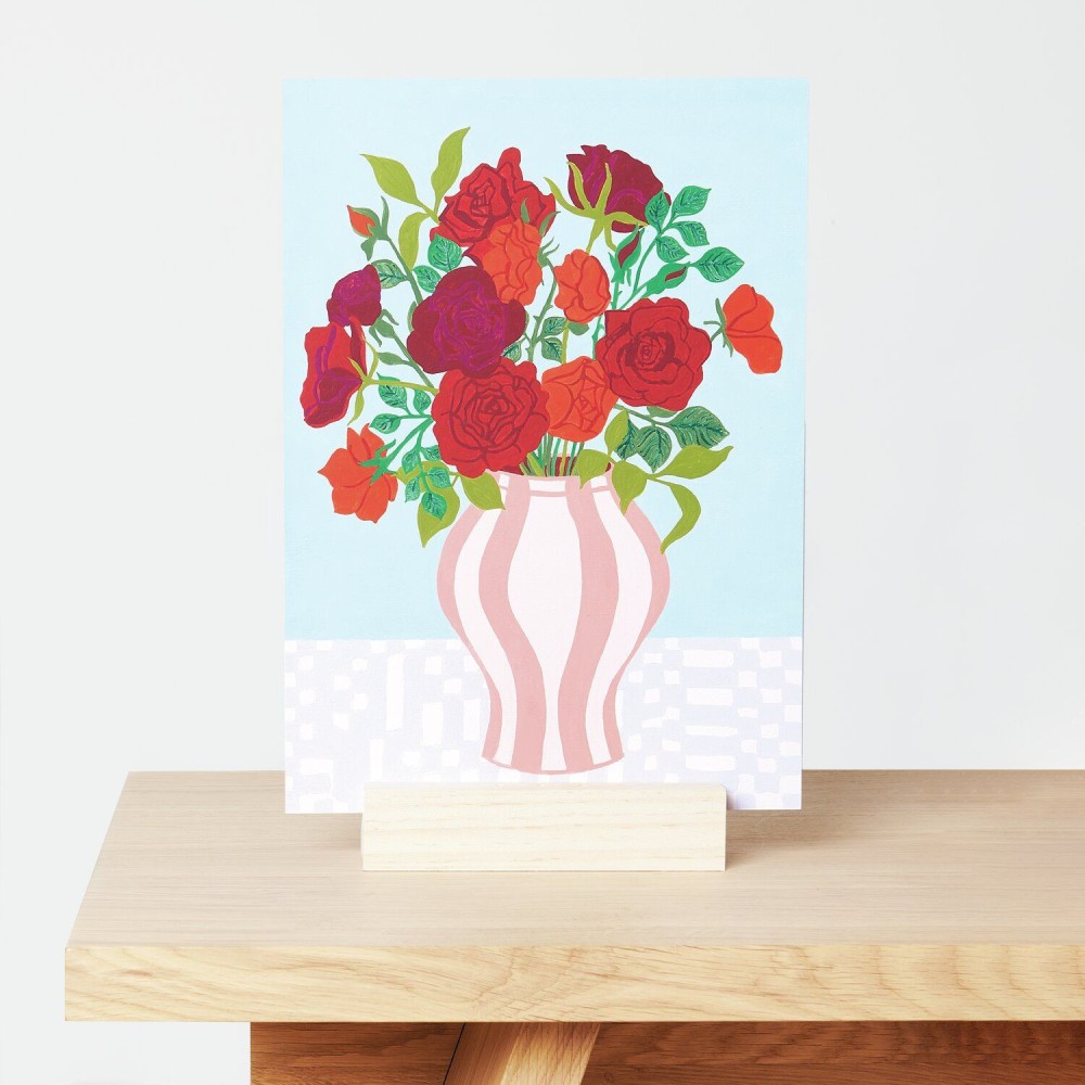 Zestaw do malowania po numerach - Rico Design - Red Roses